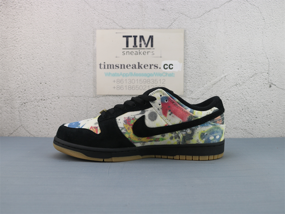 M Batch Nike SB Dunk Low Supreme Rammellzee FD8778-001